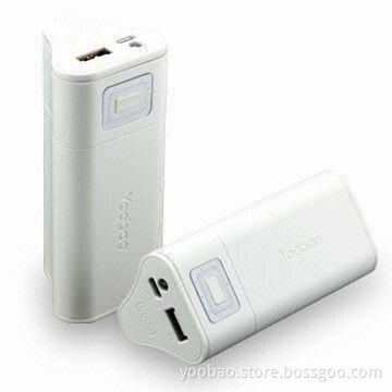 7,800mAh External Batteries with LED Touch, Suitable for iPhone/Nokia/BlackBerry